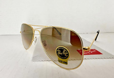 Óculos de sol Ray-Ban RB3025 aviador clássico armação dourada lente marrom polarizada 58mm comprar usado  Enviando para Brazil