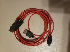 Cabo adaptador de TV MHL USB 1080p hdmi hdtv av para Samsung Galaxy Note 10.1 SM-P600 comprar usado  Enviando para Brazil