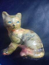 Chintz decoupage cat for sale  LEEDS