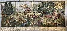 Rustic fringed tapestry for sale  Fort Walton Beach