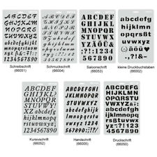 Schablone buchstaben schrift gebraucht kaufen  Grimmen-Umland l
