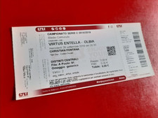 Biglietto calcio ticket usato  Villar Focchiardo