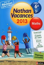 Nathan vacances maths d'occasion  France