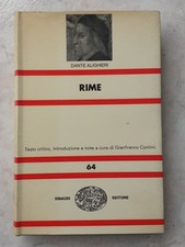 Dante alighieri rime usato  Bareggio