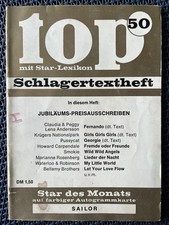 Top schlagertextheft hne gebraucht kaufen  Blankenfelde