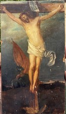 Petit tableau religieux d'occasion  Paris IX