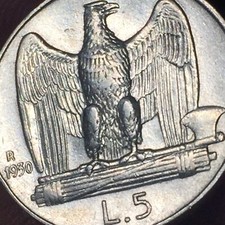 Lire 1930 aquilotto usato  San Bonifacio