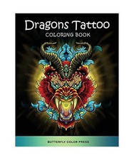 Dragons tattoo coloring gebraucht kaufen  Trebbin