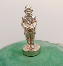 Estatueta rara vintage tom prata bombeiro miniatura estátua de metal colecionável comprar usado  Enviando para Brazil