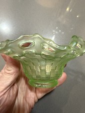 Fenton glass basket for sale  Dallas