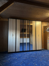 Kleiderschrank braun spiegel gebraucht kaufen  Mallersdorf-Pfaffenberg