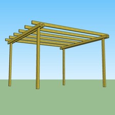 Pergola libera 4x4 usato  Padova