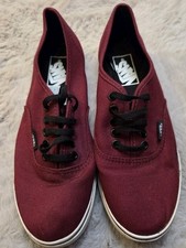 Vans burgundy authentic for sale  NEATH