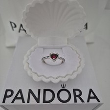Pandora red heart for sale  SWANSEA