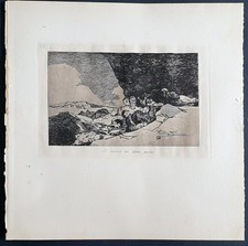 Stampa antica 1921 usato  Roma