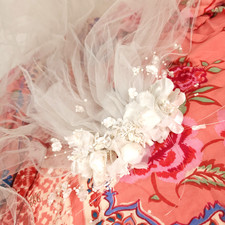 Vtg bridal veil for sale  Houston