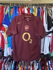 Camisa de futebol ARSENAL LONDRES 2005 2006 CASA NIKE 195578 tamanho M comprar usado  Enviando para Brazil