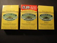 Amber leaf empty for sale  GRIMSBY