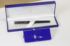 Usado, Caneta-tinteiro Waterman Executive década de 1980 preta ouro 18K nova na caixa comprar usado  Enviando para Brazil