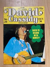 Official david cassidy for sale  BOURNEMOUTH