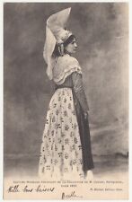 Cpa caen costume d'occasion  Étaules