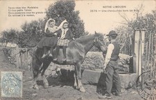 Cpa limousin chevauchee d'occasion  Claira