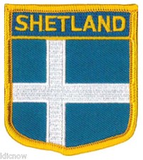 Shetland embroidered patch d'occasion  Expédié en Belgium