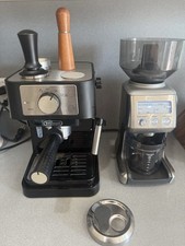 Usado, Moedor de grãos de café Breville Smart e máquina de café expresso Delonghi Stilosa comprar usado  Enviando para Brazil