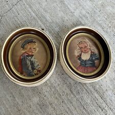 Vtg wood framed for sale  Topeka