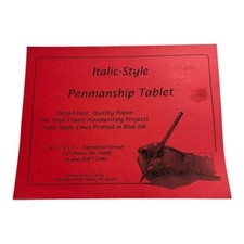 Italic style penmanship for sale  Fairfield