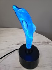 Dolphin glass sculpture for sale  Portage