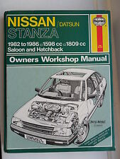 Datsun stanza workshop for sale  UK