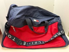 Bolsa de viagem Tommy Hilfiger azul marinho armazenamento noturno bolsa de academia comprar usado  Enviando para Brazil