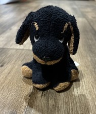 Russ Berrie Luv Pets Biscuit Cachorro Filhote de Pelúcia Camurça Rottweiler 5" Preto Marrom comprar usado  Enviando para Brazil