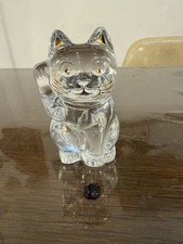 Figurine baccarat chat d'occasion  Mulhouse-