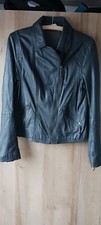 Lederjacke grau street gebraucht kaufen  Uffing