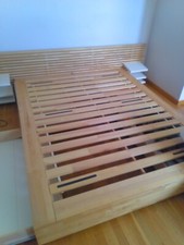 Lit 160x200 sommier d'occasion  Sahurs