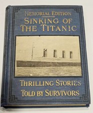 1912 memorial edition for sale  Renton