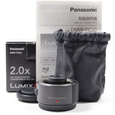 Teleconversor Panasonic DMW-TC20 2x para H-ES200/H-ES50200 [Estado perfeito] #4040C comprar usado  Enviando para Brazil