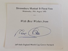 football autographs for sale  PRINCES RISBOROUGH