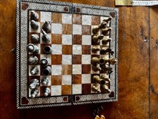Scacchiera backgammon legno usato  Montaione