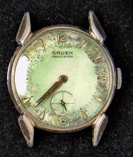Gruen precision men for sale  COVENTRY