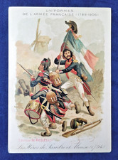 Chromo ricqles uniformes d'occasion  Écully
