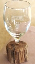 Vidro licoroso Amarula com base de madeira. Licor Sul-Africano - Colecionável Vintage comprar usado  Enviando para Brazil