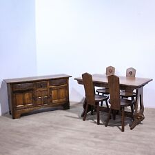 Oak dining suite for sale  NEWARK