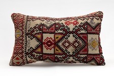 Funda de almohada decorativa, 12x20 pulgadas, almohada Kilim, almohada turca, cojín de sofá segunda mano  Embacar hacia Mexico