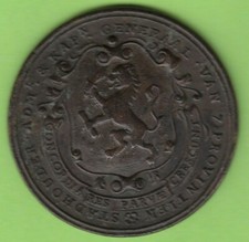 Medaille Bronze Nassau-Oranien 1747 Friso Statthalter Niederlande nswleipzig comprar usado  Enviando para Brazil