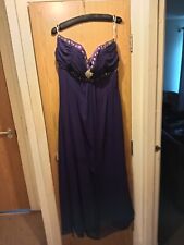 Long purple evening for sale  MUSSELBURGH