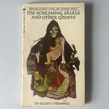The Screaming Skulls and Other Ghost Elliot O'Donnell 1964 Paperback 1971 segunda mano  Embacar hacia Mexico