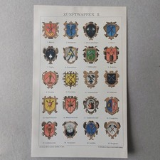 Zunftwappen bergleute tischler gebraucht kaufen  Berlin